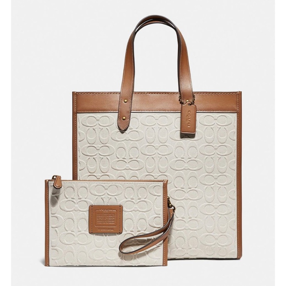 🚫SOLD🚫Coach 1941 Field Signature Canvas Tote Bag